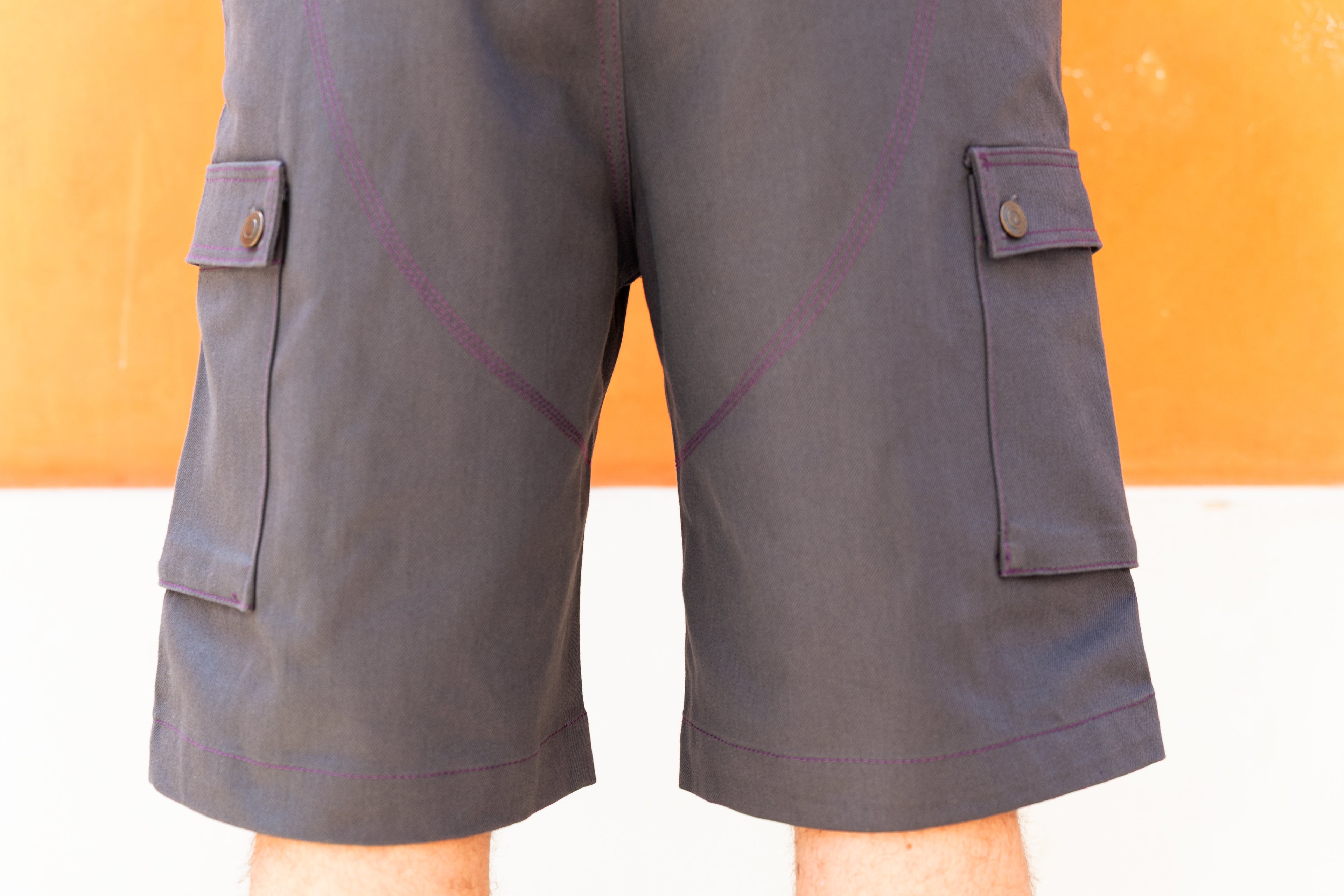 Japanese Selvedge Drill Cargo Shorts