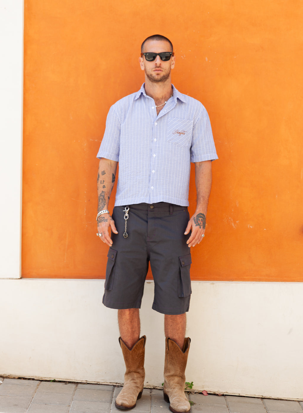 Stripe Work Shirt