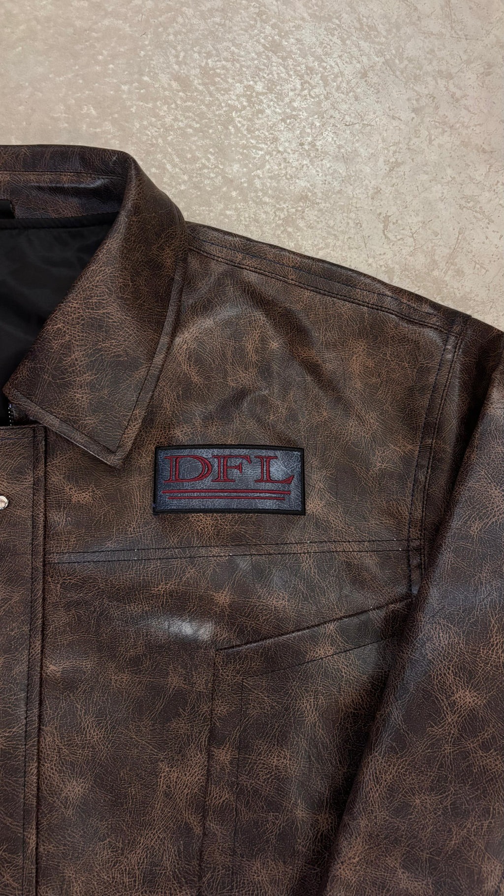 AVIATOR LEATHER JACKET