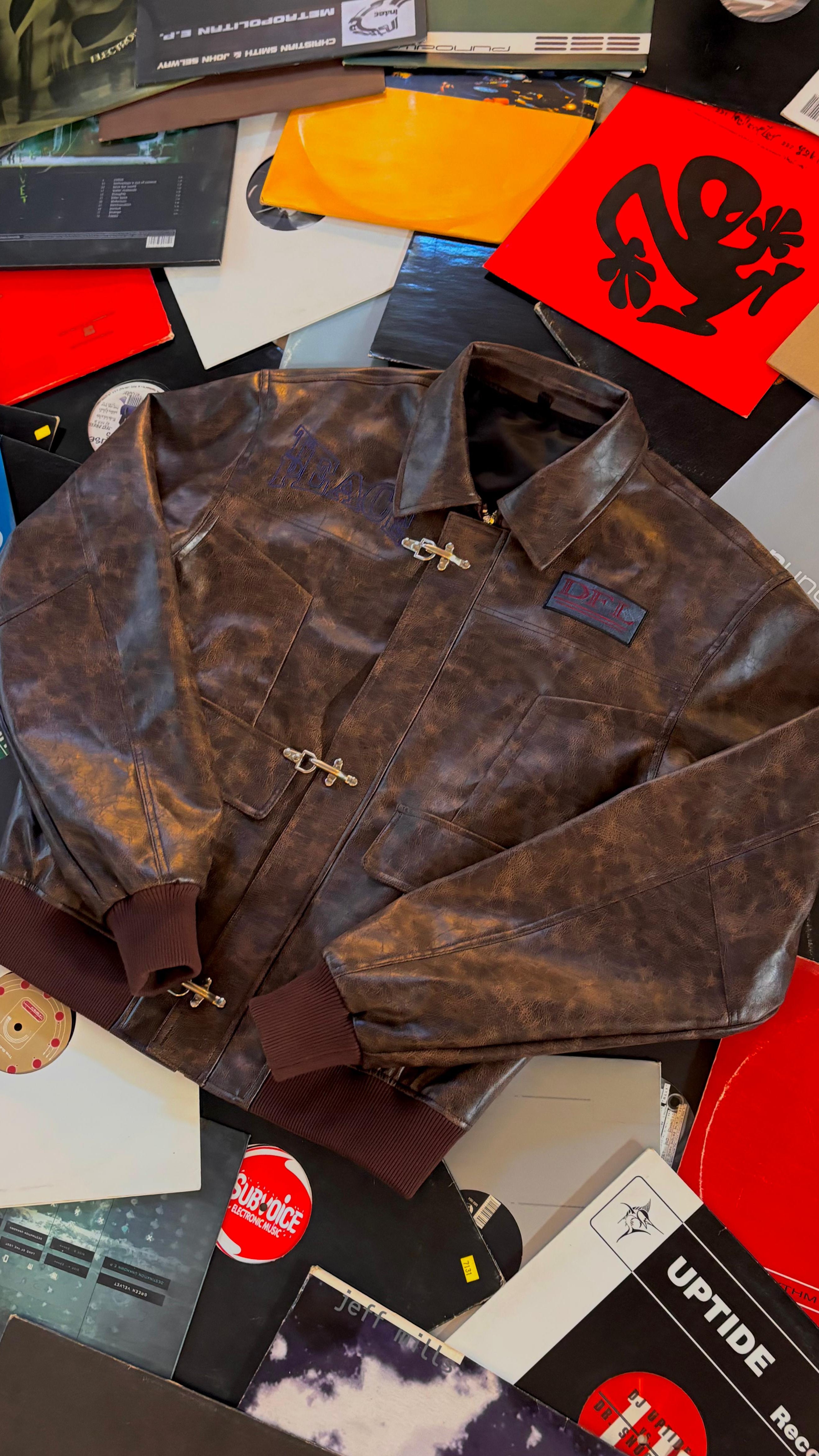 AVIATOR LEATHER JACKET